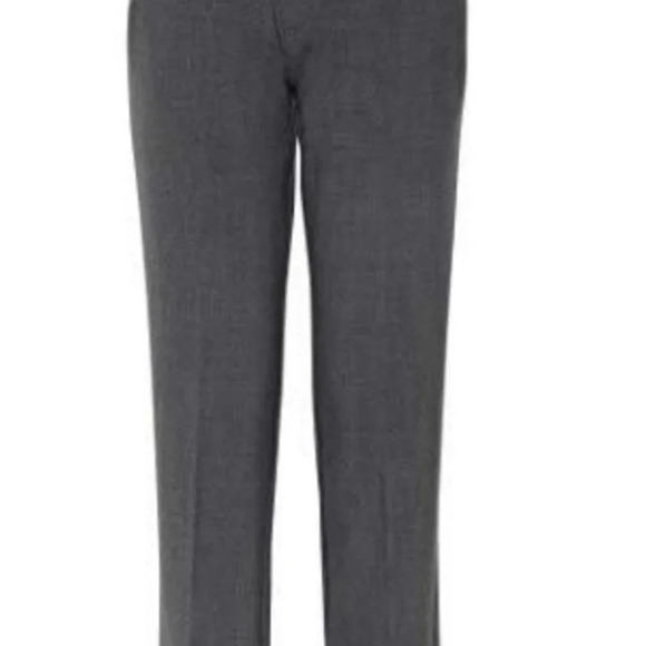 NWT Chaps Boys' Big Flat Front Dress Pants, charcoal gray, size 5 - Picture 1 of 3